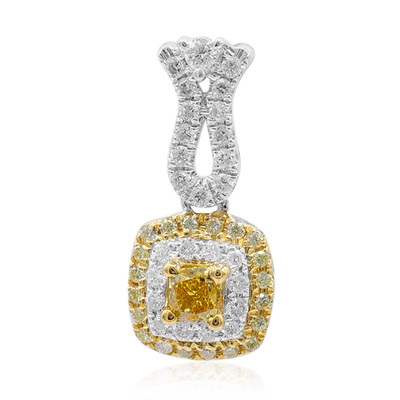 18K SI Yellow Diamond Gold Pendant (CIRARI)