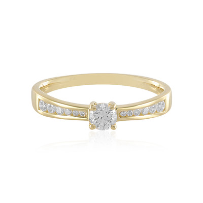 14K Flawless (F) Diamond Gold Ring (LUCENT DIAMONDS)