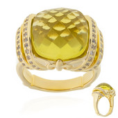 Lemon Quartz Silver Ring (Dallas Prince Designs)
