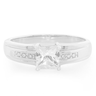 Petalite Silver Ring