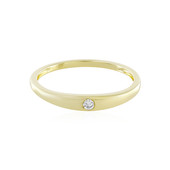 9K SI2 (H) Diamond Gold Ring