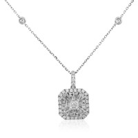 18K SI2 (H) Diamond Gold Necklace (CIRARI)