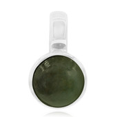 Green Jadeite Silver Pendant (Annette)