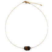 Tiger´s Eye Stainless Steel Necklace