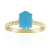9K Sleeping Beauty Turquoise Gold Ring