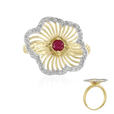 9K Ruby Gold Ring (Ornaments by de Melo)