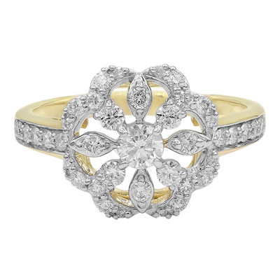 9K SI Diamond Gold Ring (Annette)