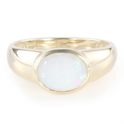 9K Australian Opal Gold Ring