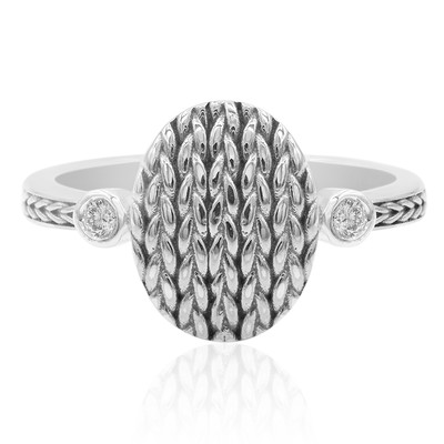 Diamond Silver Ring (Nan Collection)