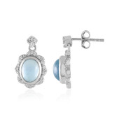 Ofiki Aquamarine Silver Earrings