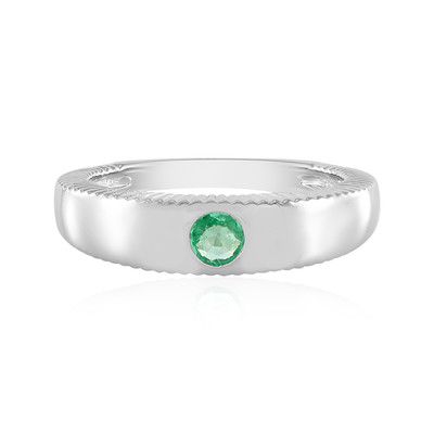 Russian Emerald Silver Ring (SAELOCANA)
