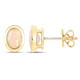 14K Welo Opal Gold Earrings