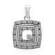 I2 (J) Diamond Silver Pendant (Annette classic)