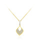 14K Flawless (F) Diamond Gold Necklace (LUCENT DIAMONDS)