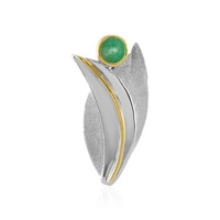 Ethiopian Emerald Silver Pendant