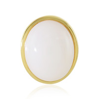 White Opal Silver Pendant
