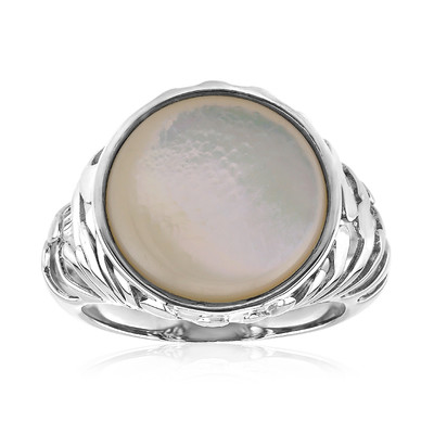 Mother of Pearl Silver Ring (SAELOCANA)
