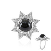 Indian star diopside Silver Ring (de Melo)