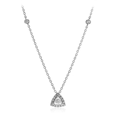 14K VS2 (H) Diamond Gold Necklace (CIRARI)