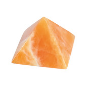 Figure with Orange calcite