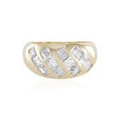 9K Zircon Gold Ring (Adela Gold)