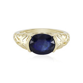 9K Madagascar Blue Sapphire Gold Ring