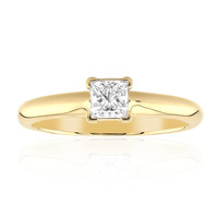18K IF (D) Diamond Gold Ring