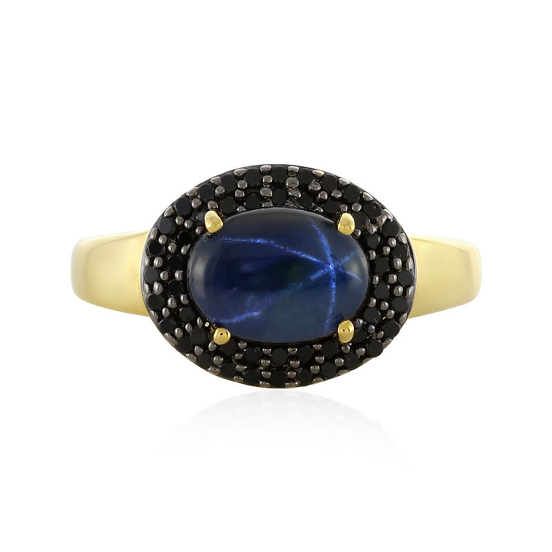 Mens Blue Star Sapphire Ring | Probst Jewelry
