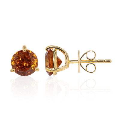 9K Spanish Sphalerite Gold Earrings (Tenner Diniz)