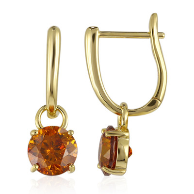 9K Spanish Sphalerite Gold Earrings