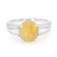 Indonesian Opal Silver Ring