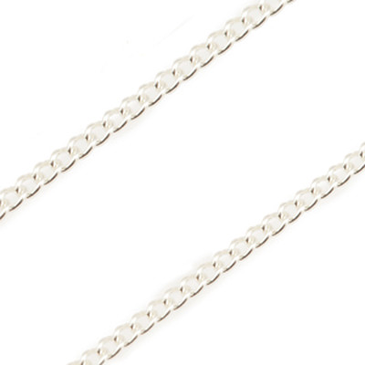 Sterling Silver Panza Curb Chain