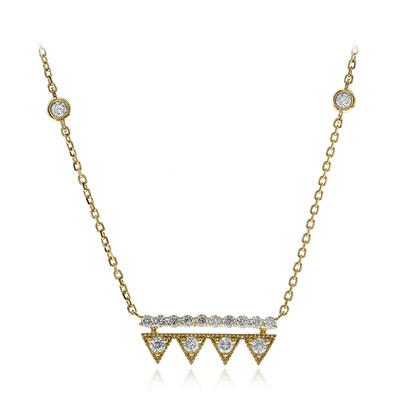 14K I1 (G) Diamond Gold Necklace (CIRARI)