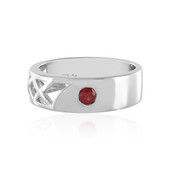 Tanzanian Ruby Silver Ring (de Melo)