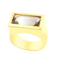 Bi Colour Quartz Silver Ring
