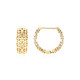 9K Gold Earrings (Ornaments by de Melo)