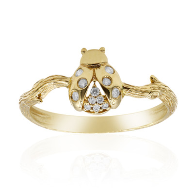 14K I1 (H) Diamond Gold Ring (Smithsonian)