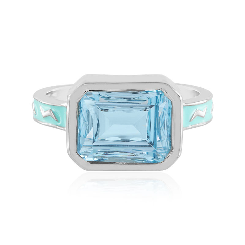 JewelersClub Sky Blue Topaz Ring Birthstone Jewelry – 2.33 Carat Sky Blue  Topaz 0.925 Sterling Silver Ring Jewelry with White Diamond Accent–  Gemstone Rings with Hypoallergenic 0.925 Sterling Silver - Walmart.com