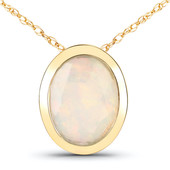 14K Welo Opal Gold Necklace