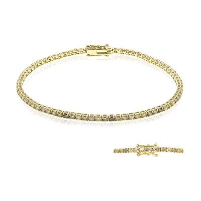 14K SI2 Fancy Diamond Gold Bracelet (CIRARI)
