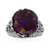 Kingman Purple Mojave Turquoise Silver Ring (Art of Nature)