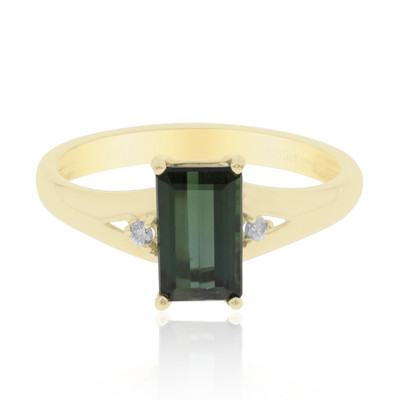 14K Green Tourmaline Gold Ring (CIRARI)