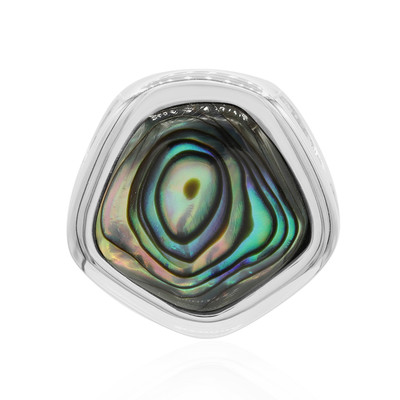 Abalone Shell Silver Pendant (MONOSONO COLLECTION)