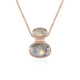 Copper Maniry Labradorite Silver Necklace (KM by Juwelo)