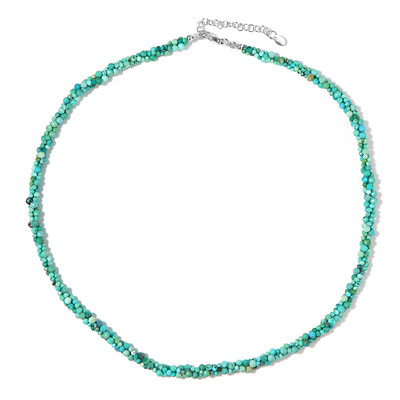 Tyrone Turquoise Silver Necklace