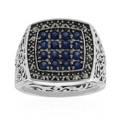 Blue Sapphire Silver Ring (Annette classic)