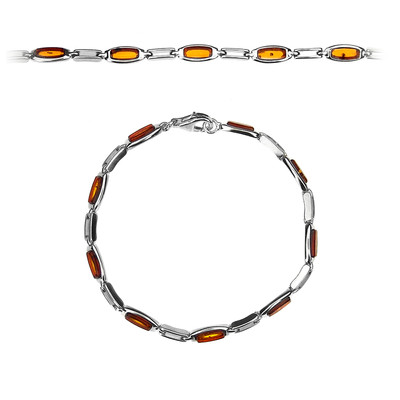 Baltic Amber Silver Bracelet (dagen)