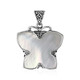 Mother of Pearl Silver Pendant (Art of Nature)