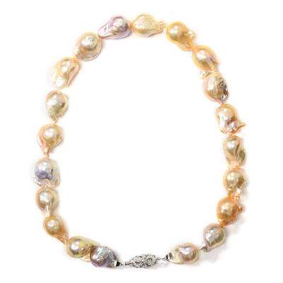 10K Kasumigaura Baroque Pearl Gold Necklace (M de Luca)