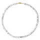 Howlite Silver Necklace (Riya)